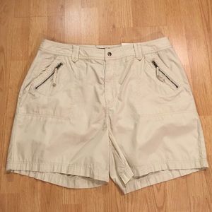 Sonoma Women's 16W Khaki Shorts