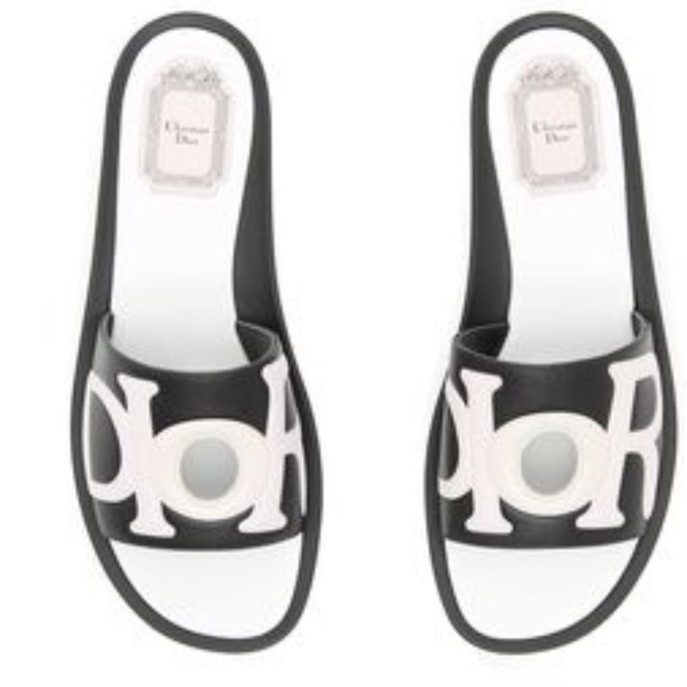 2017 Christian Dior DIOR Marina Slides Sandals