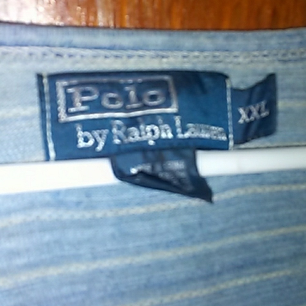 Ralph Lauren multi striped pocket tee