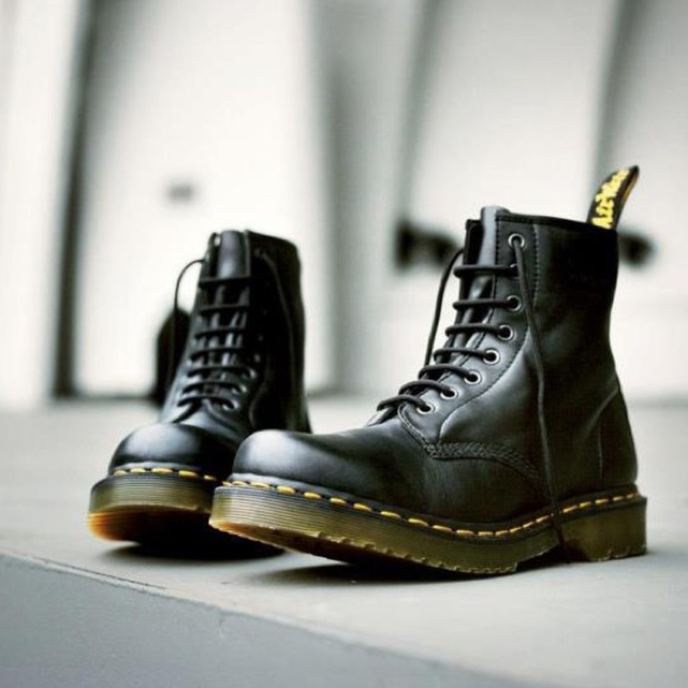 Black Dr. Marten Boots, Worn Once