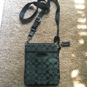 Coach Signature Crossbody Bag Green