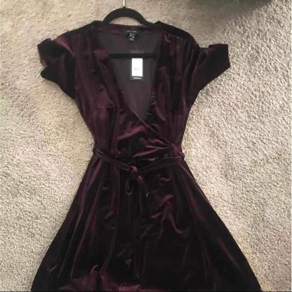 NWT ASOS velvet dress