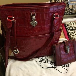SOLD 🎉 Authentic Brighton bag and wallet set