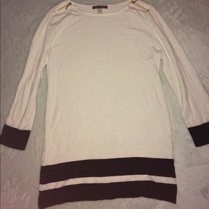 C&G Oversized Sweater / B&W / Med