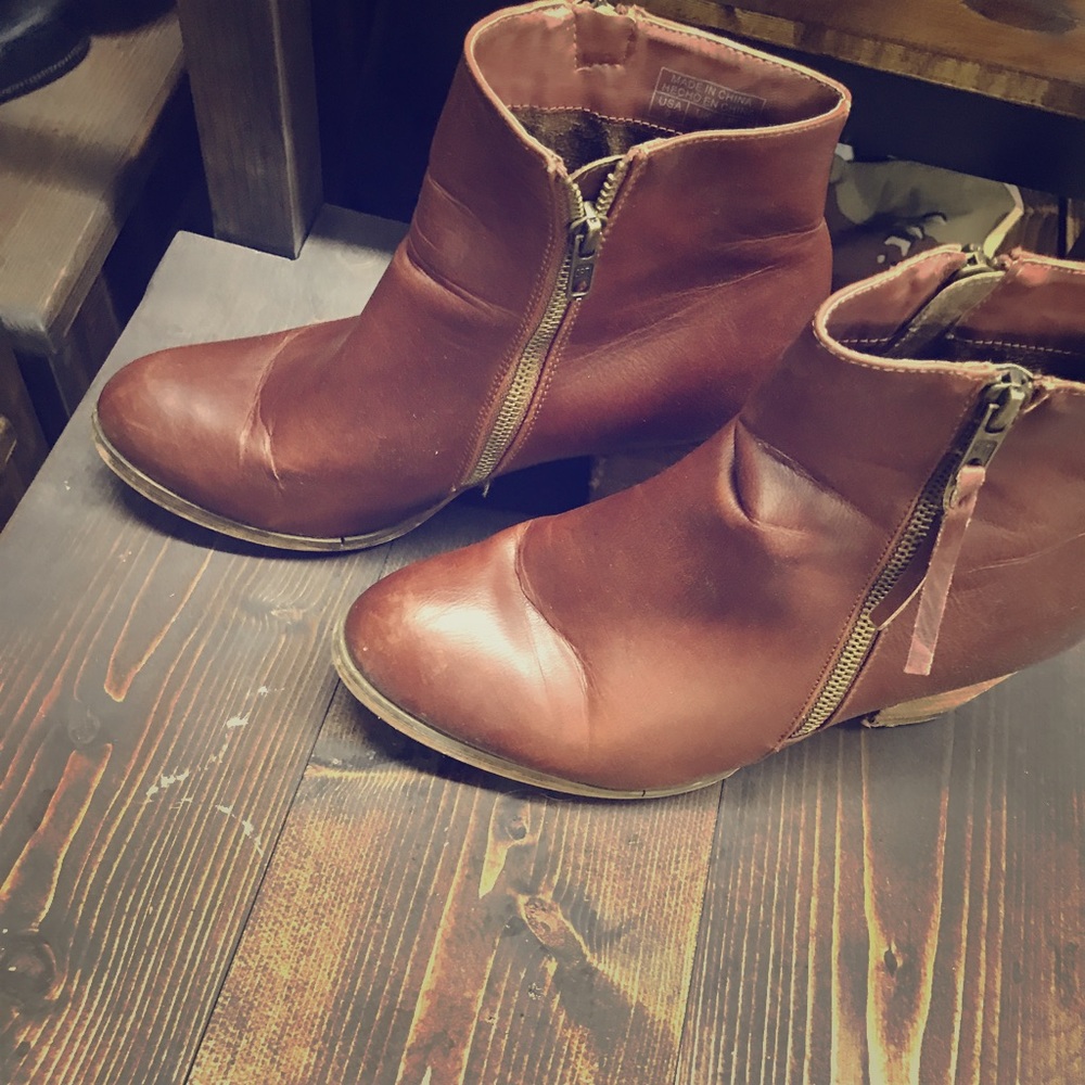Call it Spring Brown Ankle Boots