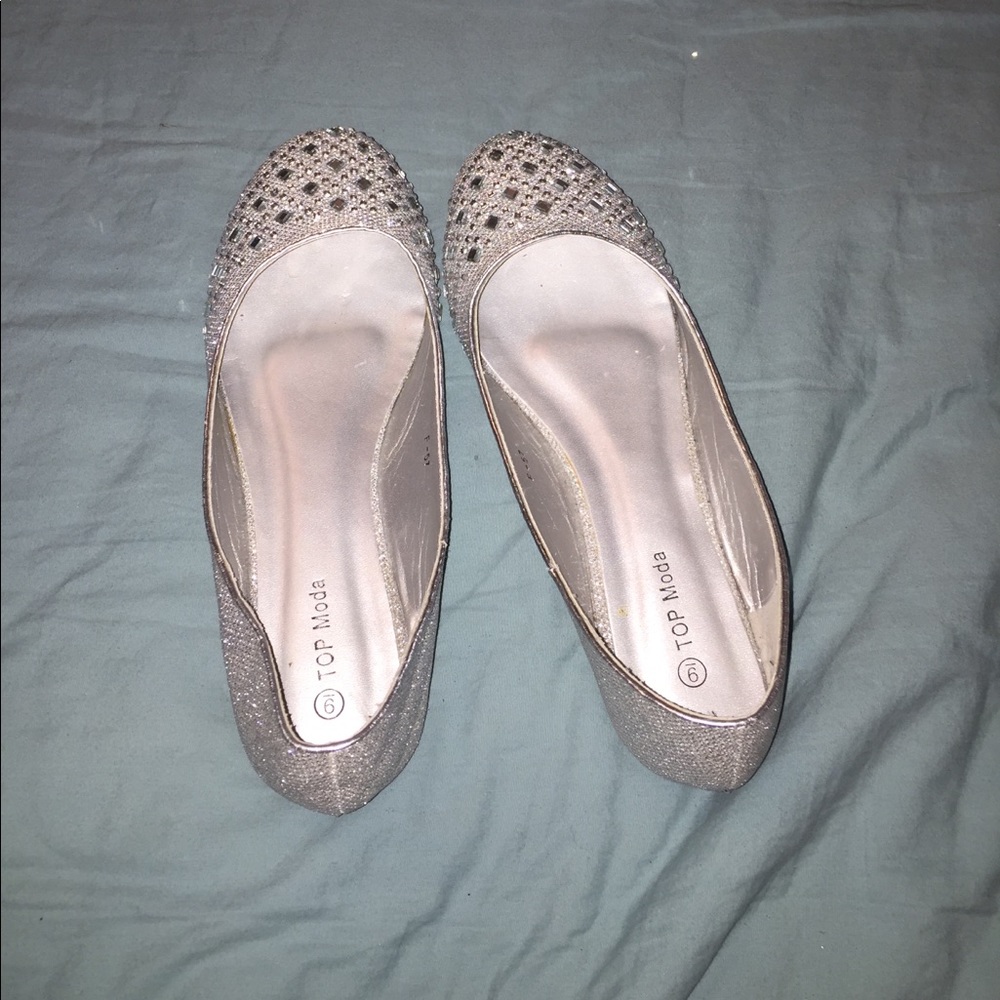 Silver Top Model Flats