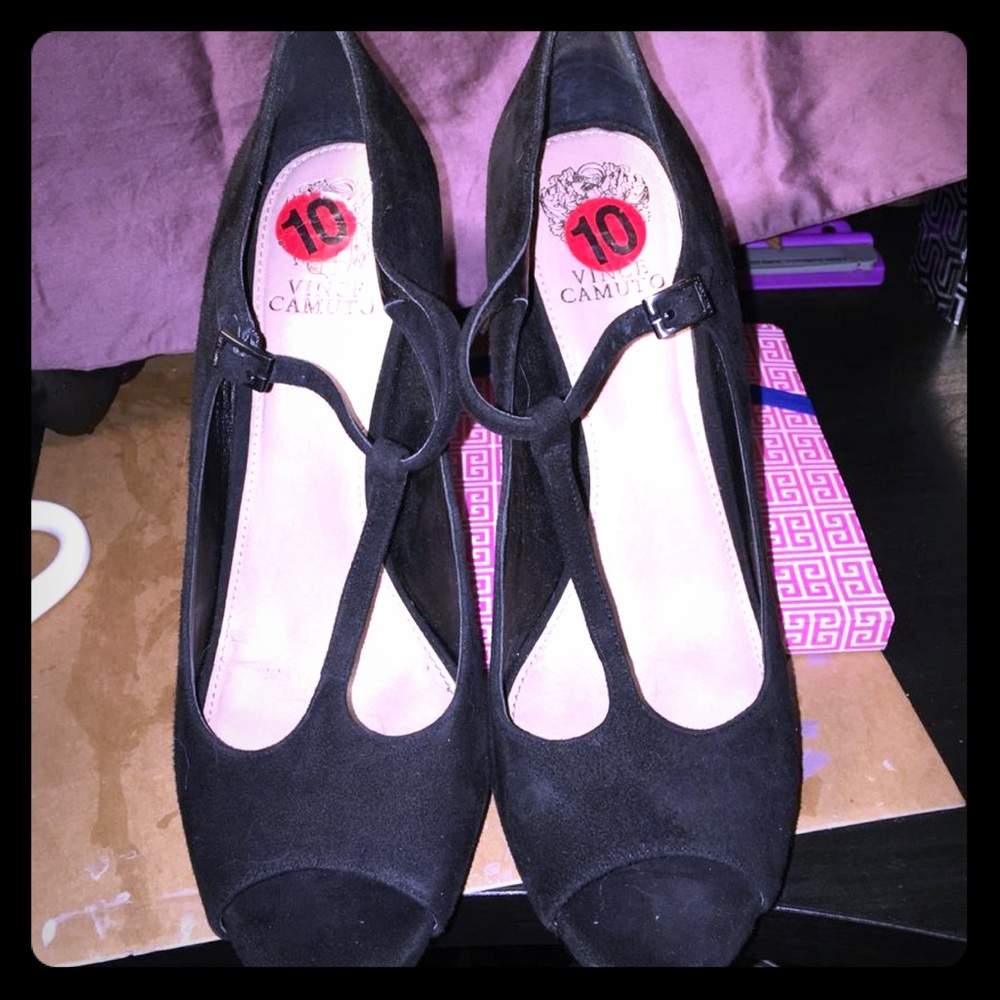 Vince Camuto Peep-Toe Pumps