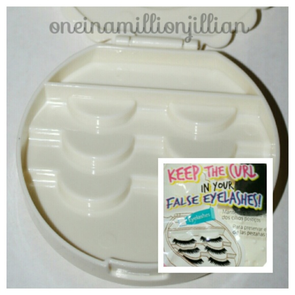 Ribbon False Eyelash Storage Case - White - Picture 4 of 4