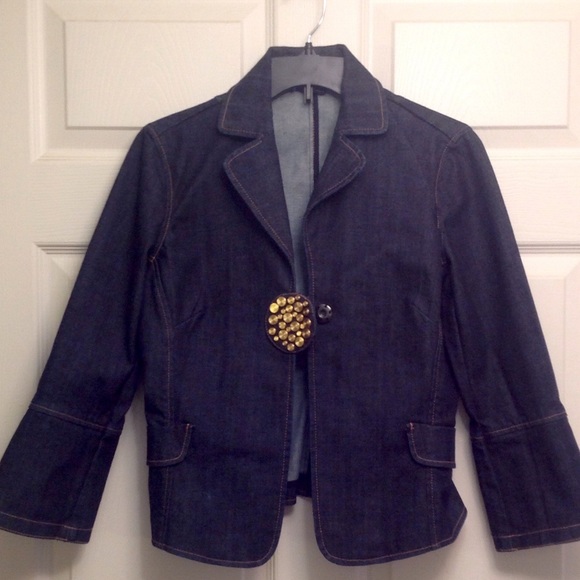 Vintage Lillie Rubin Jean Jacket - Picture 5 of 5