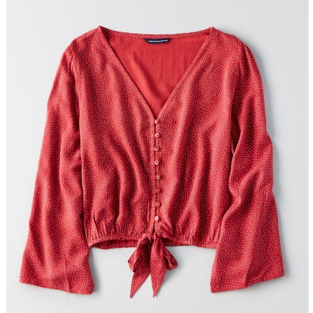 🍒 AMERICAN EAGLE Women's Blouse Top size small