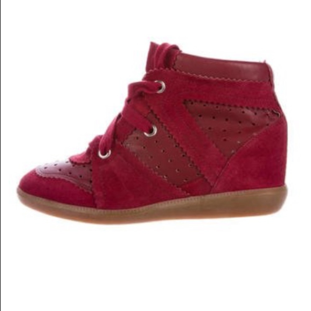 FLASH SALE: ISABEL MARANT BOBBY WEDGE SNEAKERS