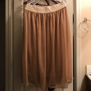 Cute polka dot skirt