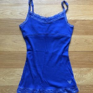 Justice Royal Blue Lace Cami