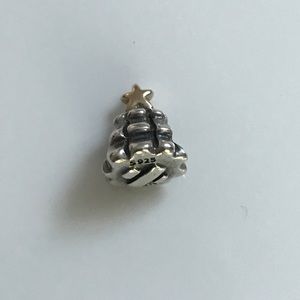 Authentic Pandora Christmas Tree with Gold Star