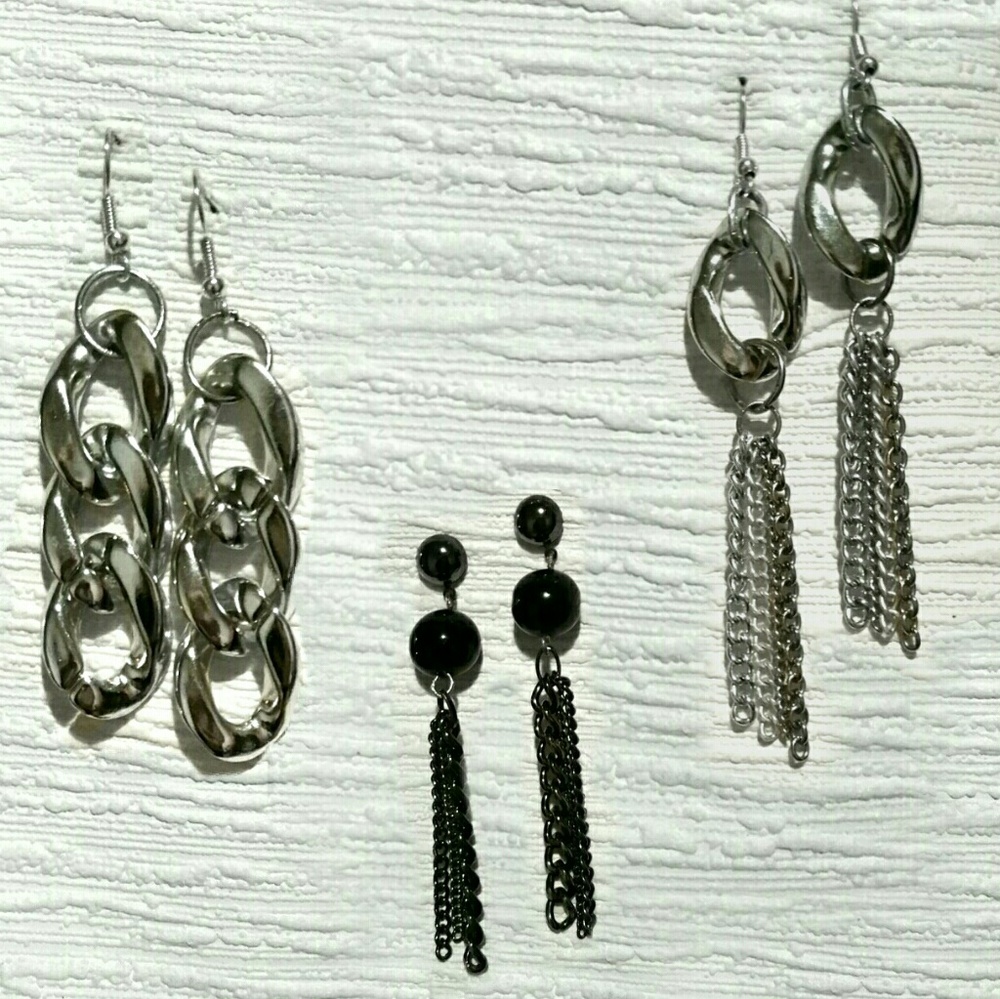 Brand New Link & Tassel Earrings