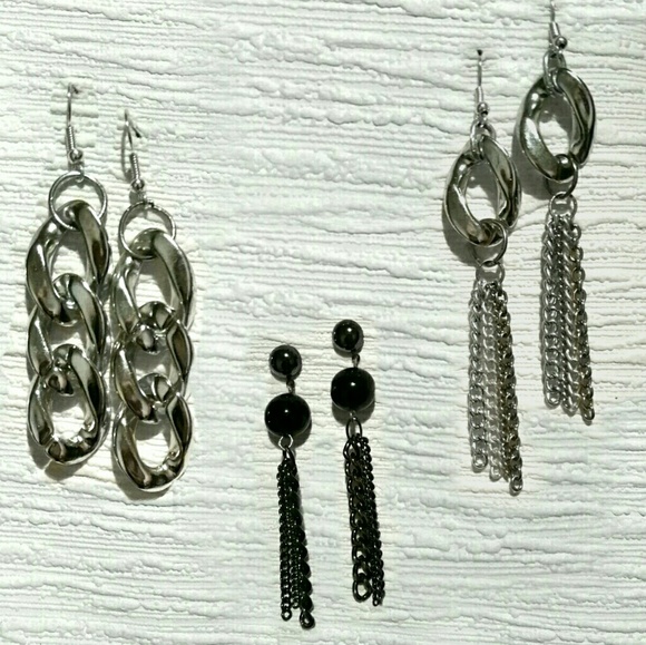 Brand New Link & Tassel Earrings - Picture 1 of 2