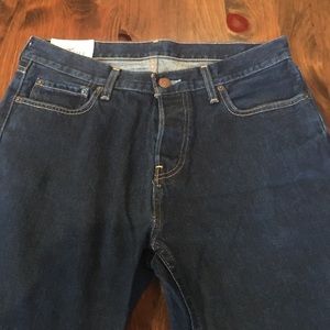 Hollister Men's Jean slim straight 33 x 32