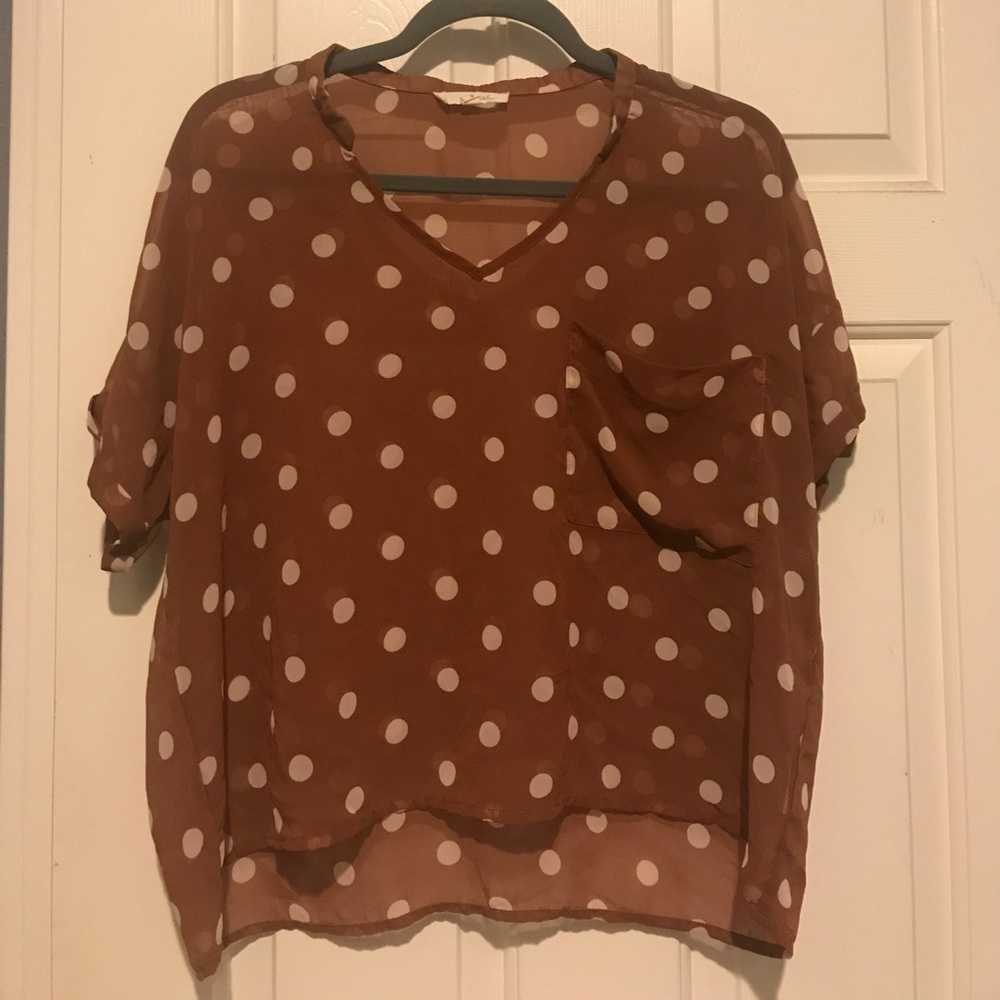 Lush Polkadot top