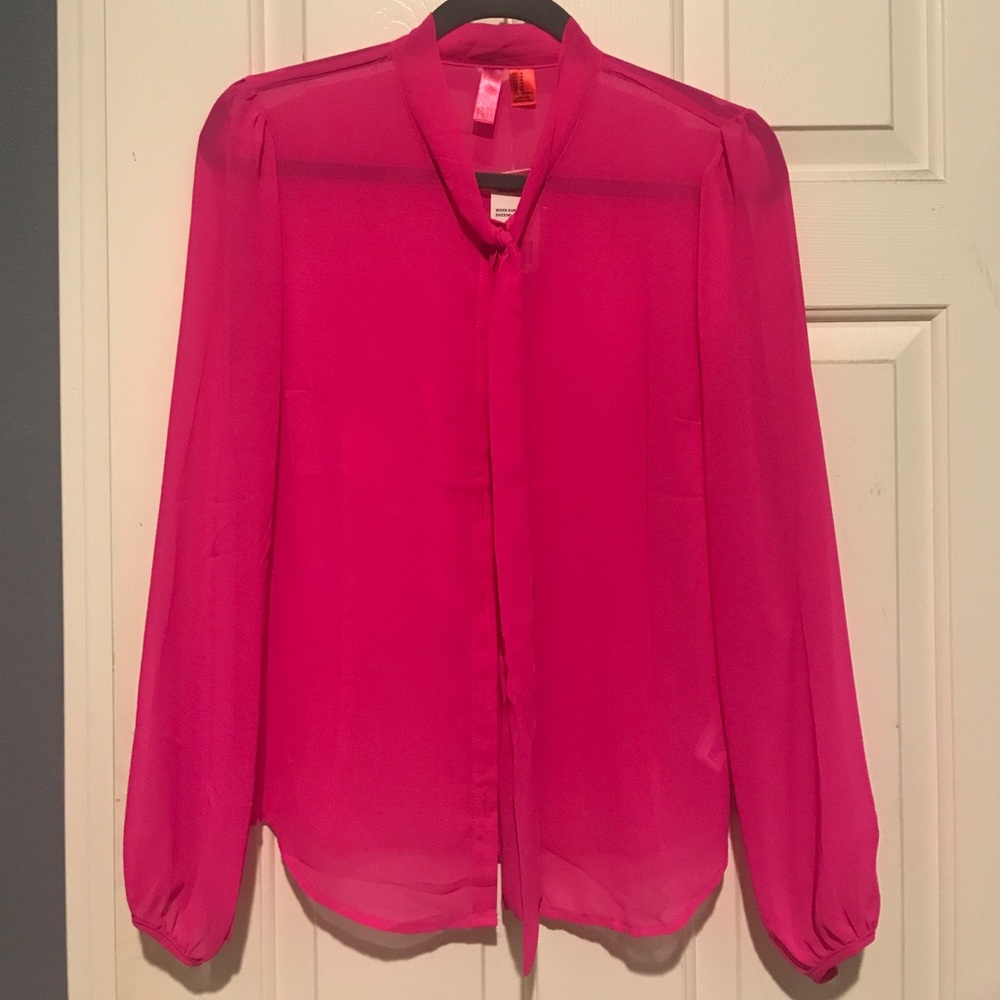 Pink blouse