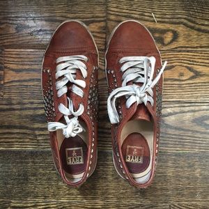 Frye Kira Biker Low Top (*ONLY WORN ONCE!*)