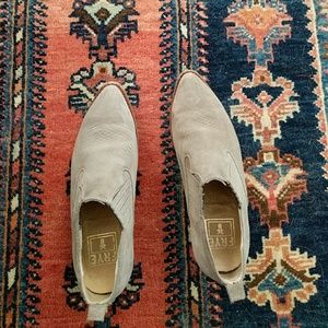 Frye billie gray suede