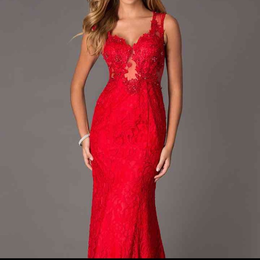Red Prom/Evening gown