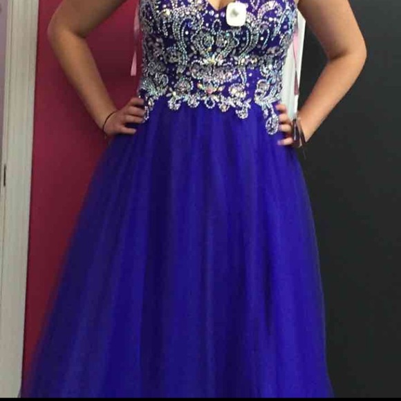 Purple Ball gown - Picture 1 of 2