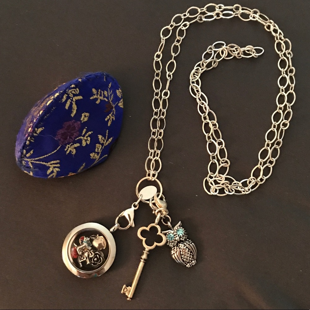 Origami Owl locket set