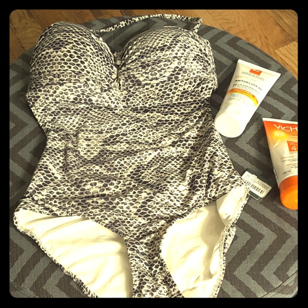 DESPI Brazilian 1 piece luxury swimsuit in size L