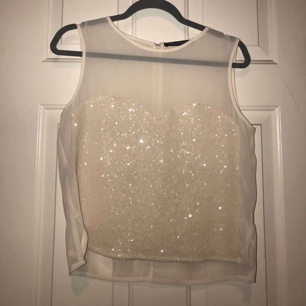 Sequin top