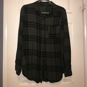 Plaid button up