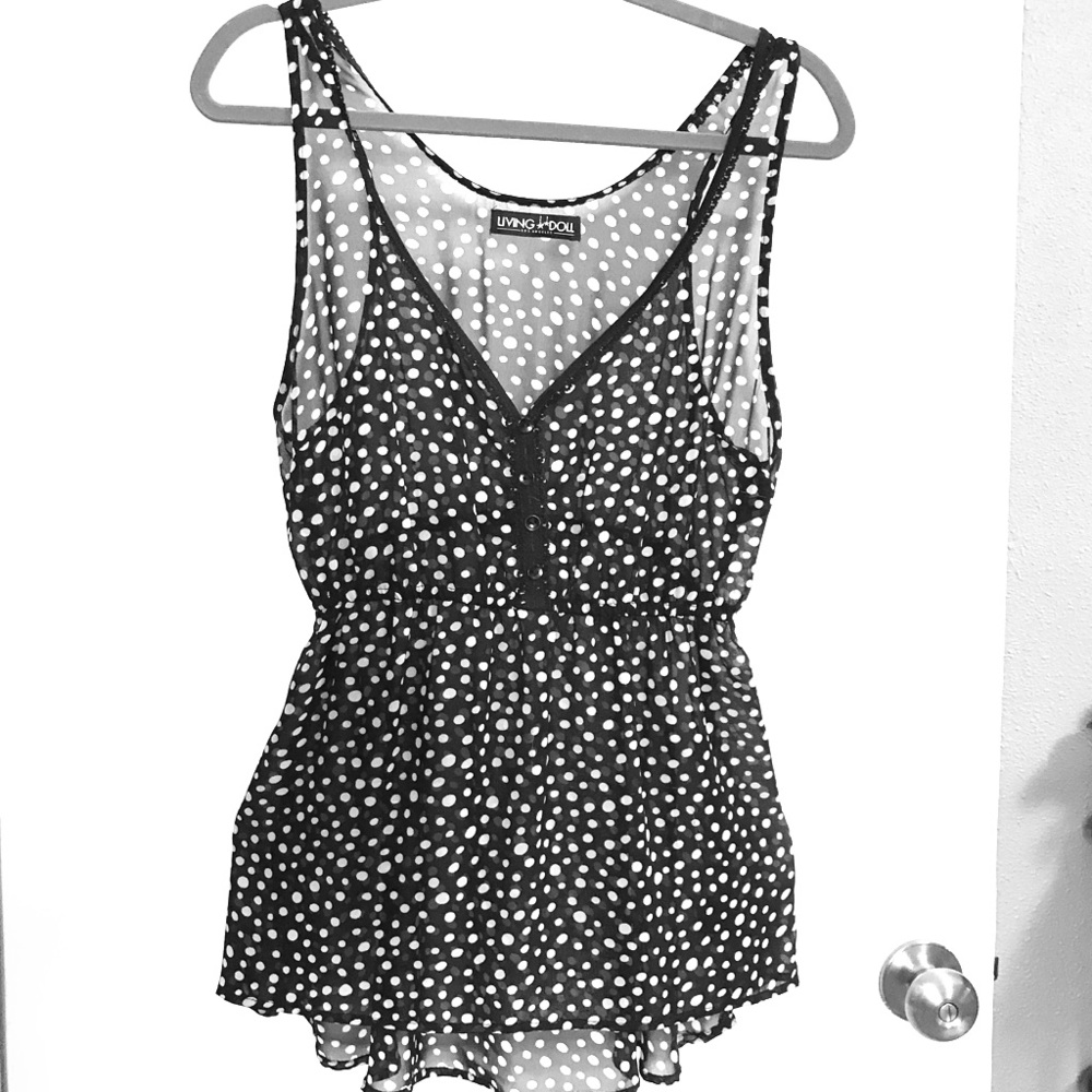 Living Doll Sleeveless Top