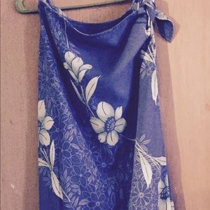 Tommy Bahama wrap skirt