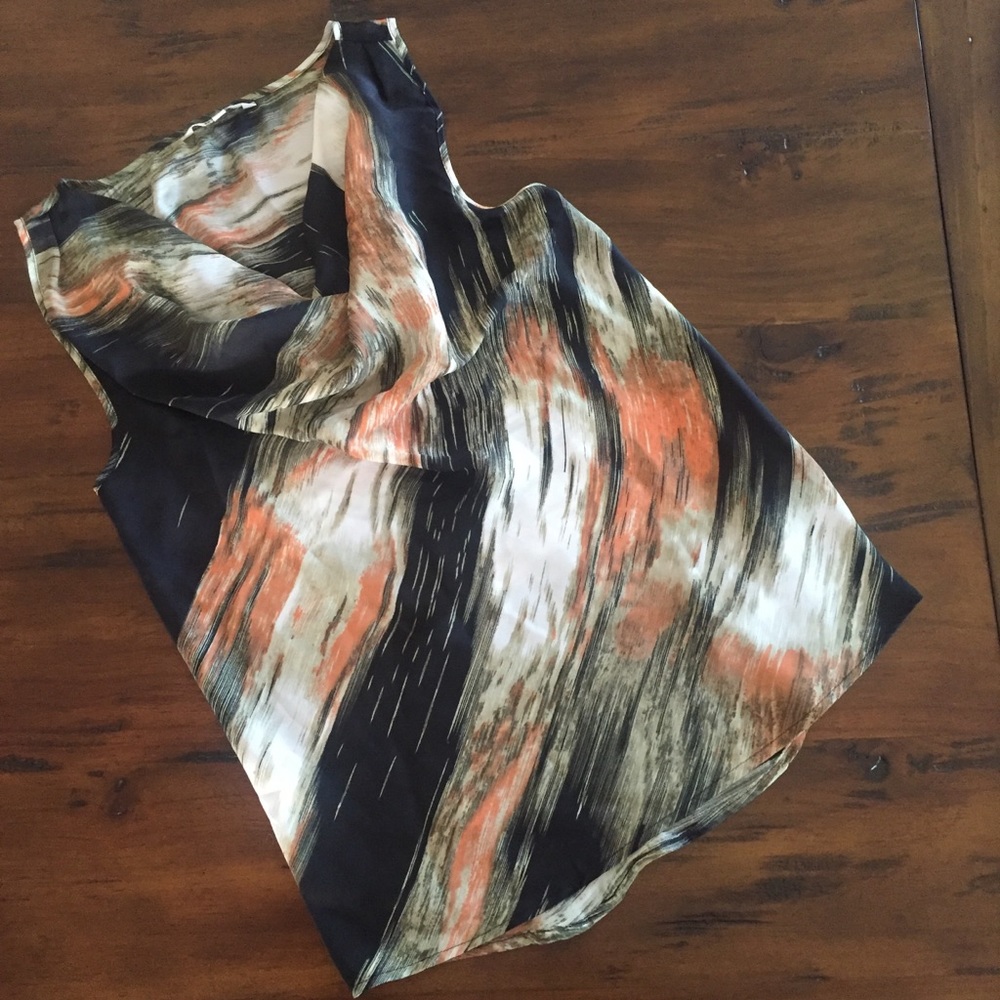 EUC drapey BB Dakota racerback top