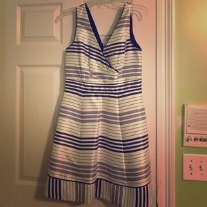 Navy & White stripped Jessica Simpson