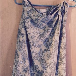 Tommy Bahama wrap skirt, long