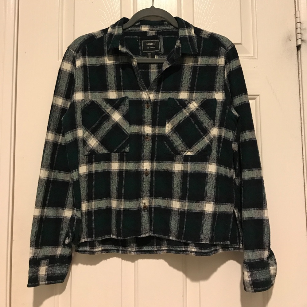 Women's plaid shirt