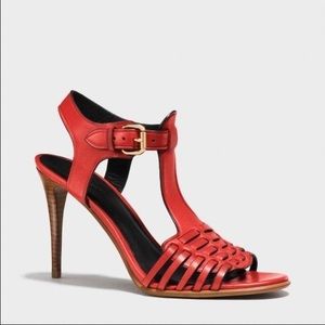 COACH "Izzy Mat Calf" Heel *Price FIRM*