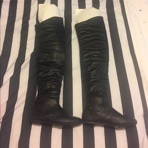 Over the knee boots