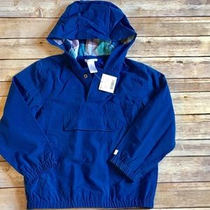 NWT JANIE AND JACK BOYS PULL OVER JACKET SZ.5/6