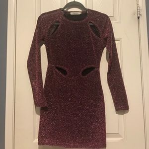 Three floor cutout dress