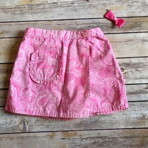 LILLY PULITZER PINK SKORT SIZE 3