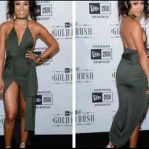 Sexy Asymmetrical Body Con Dress