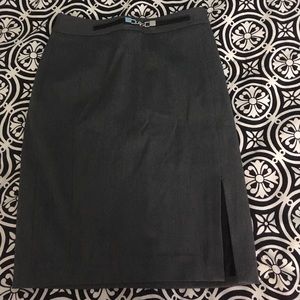 Express grey pencil skirt