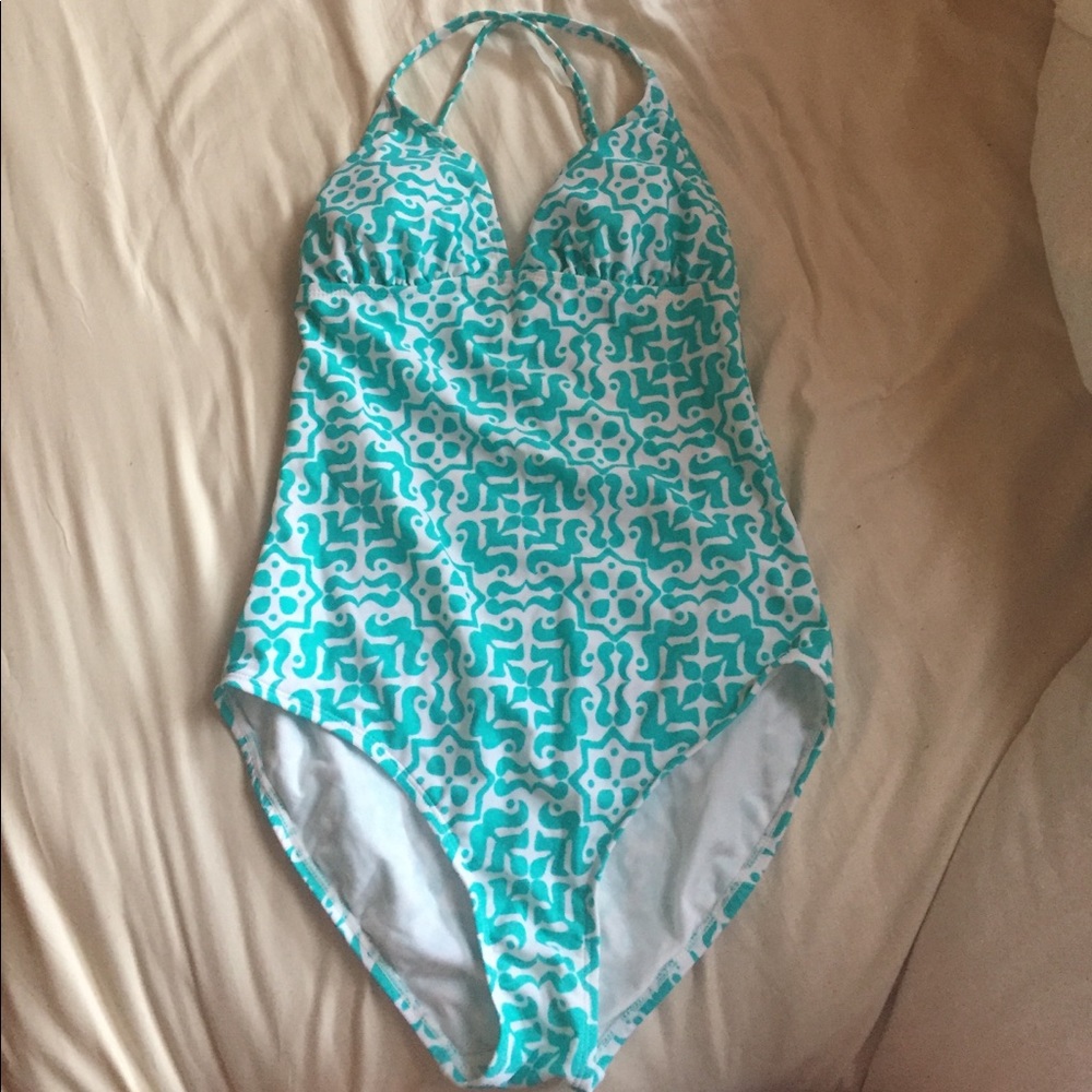 One piece bathing suit