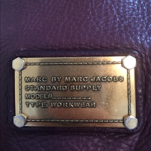 Marc by Marc Jacobs Plum Workwear Bag - Picture 3 of 6