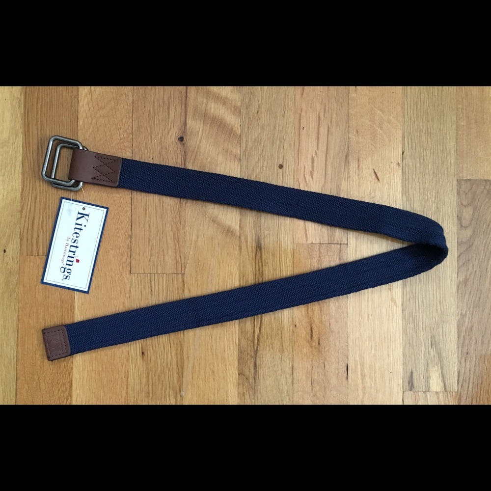 Preppy canvas Kitestrings by Hartstrings belt.