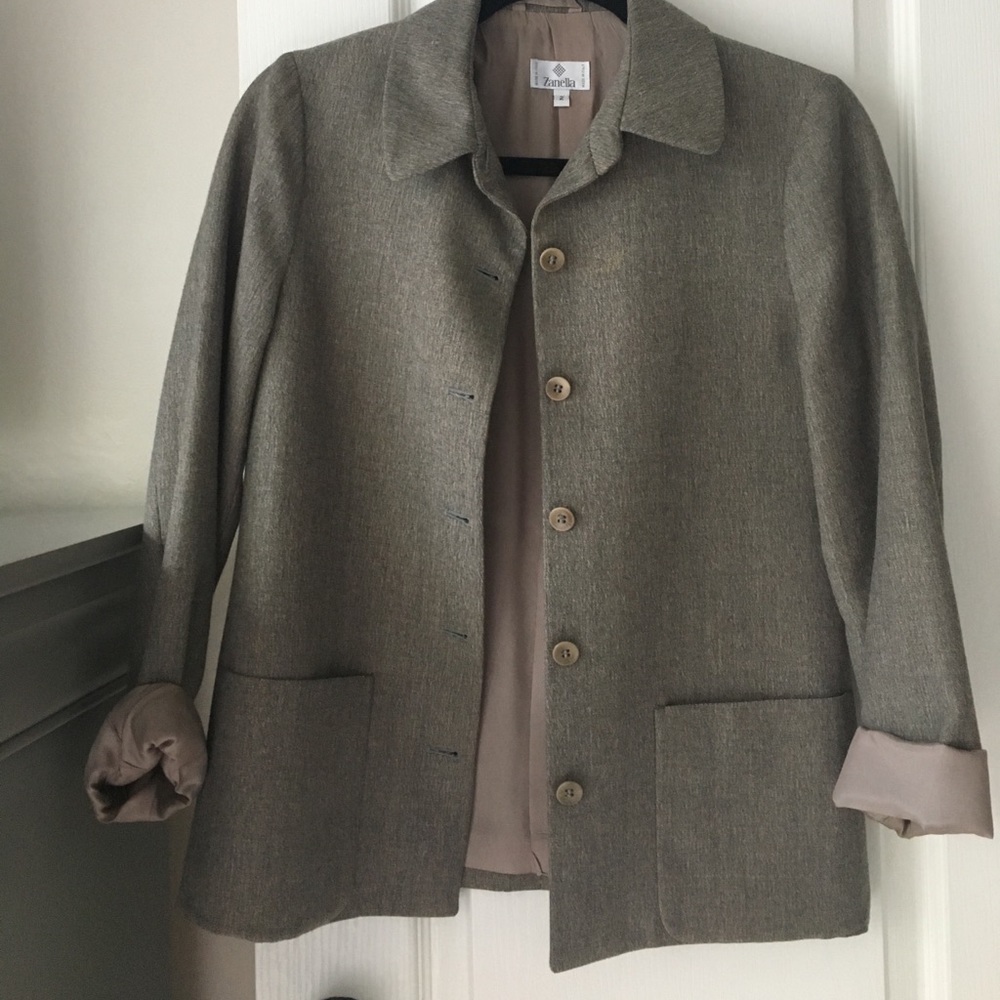 Italian Wool/Cashmere blend Blazer