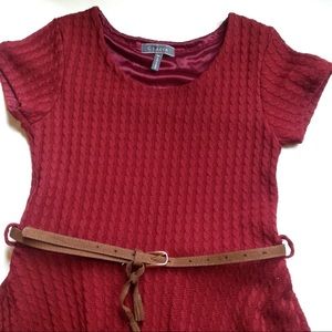 Gracia belted fit and flare dress - worn once