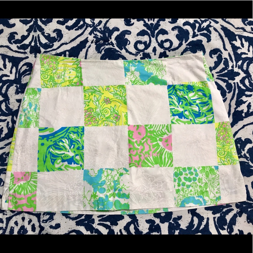 Lilly Pulitzer Lioness Patch Skort
